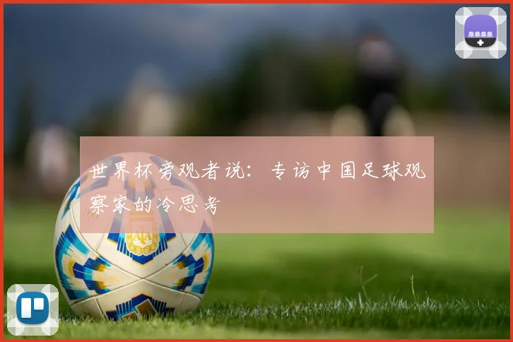 世界杯旁观者说:专访中国足球观察家的冷思考